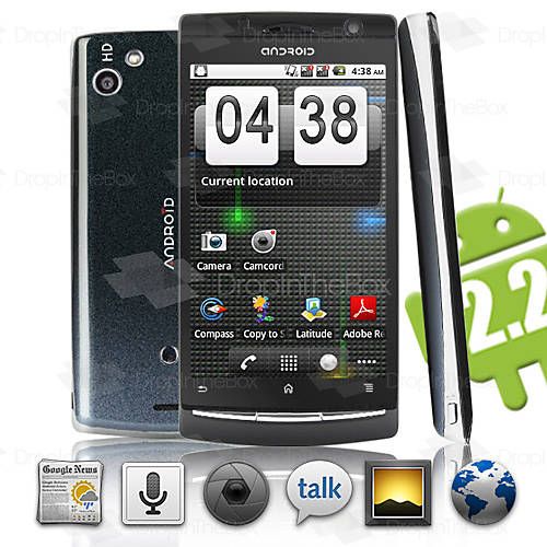 cylon - Android smartphones 2,2 wi-fi com 4,1 polegadas touc
