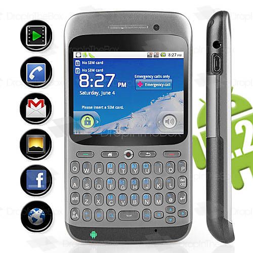 Poseidon - Celular Touchscreen Dois Chips GPS WiFi Touchscre